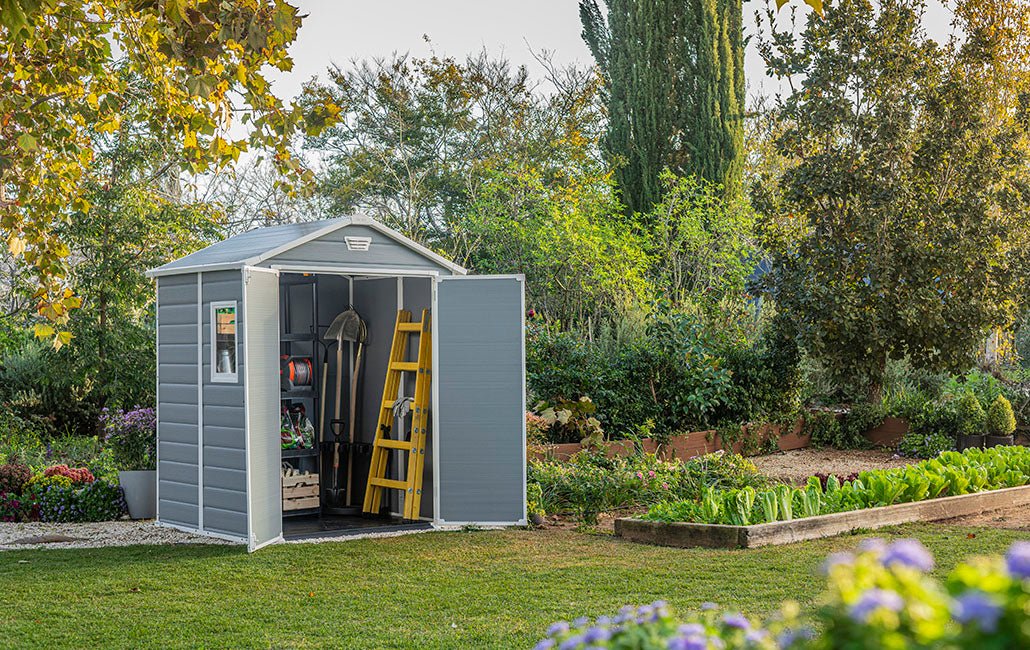 PRE ORDER: MAY.-  Keter Manor 6 x 8 Garden Shed (1.9 x 2.4m) - Image 6