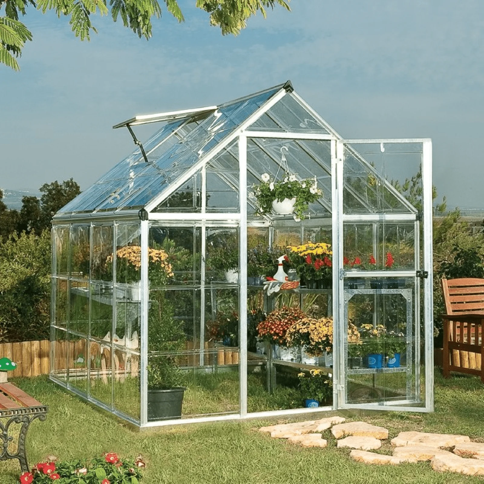 PRE ORDER: APR. - 6' x 8' Harmony Greenhouse (1.9m x 2.5m) - Image 2