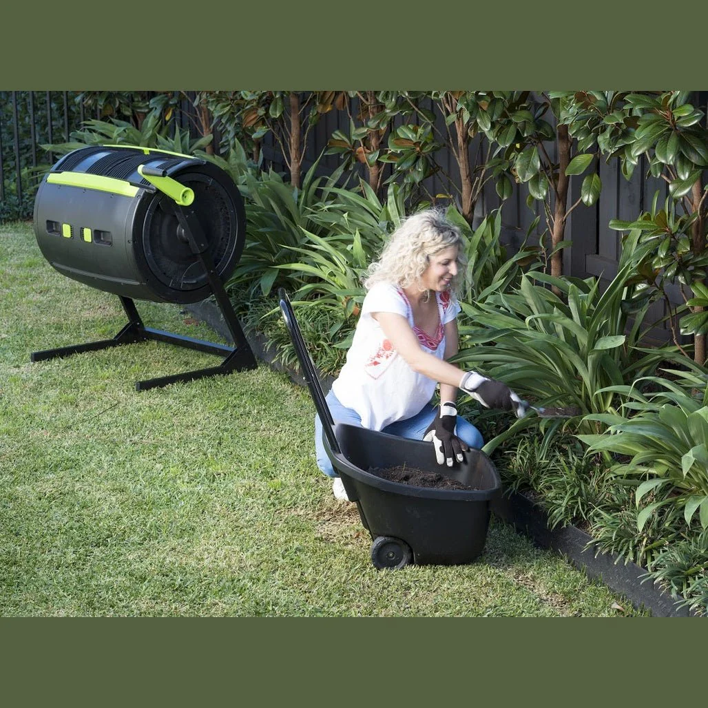 245L MAZE Compost Tumbler with Composting Cart - Image 10