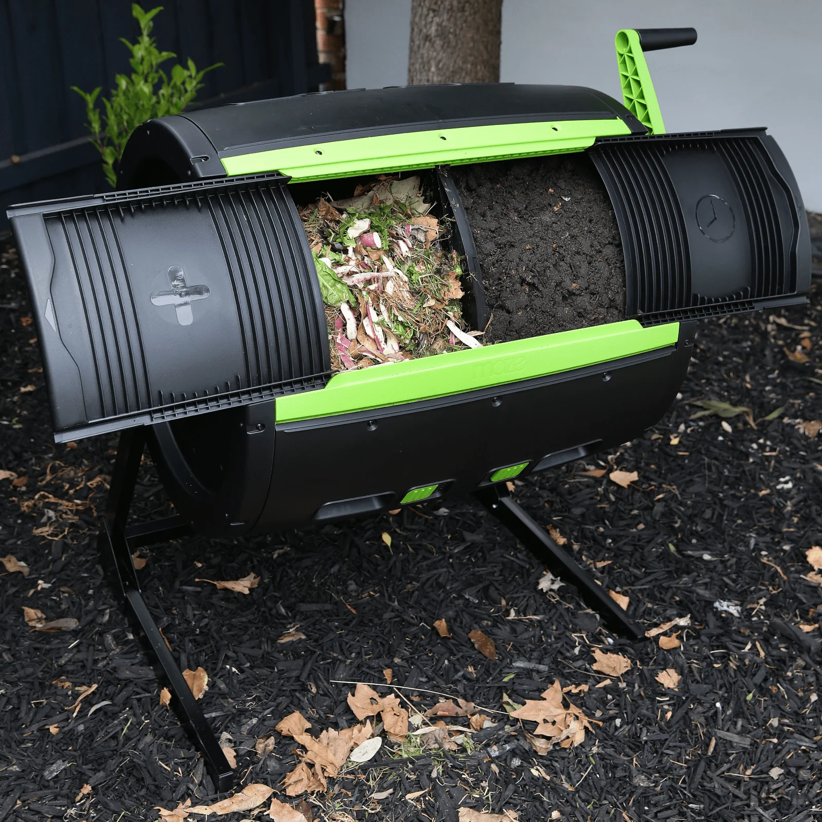 PRE ORDER: MAY. - EASY-TURN 245L MAZE Compost Tumbler with Cart - Image 8