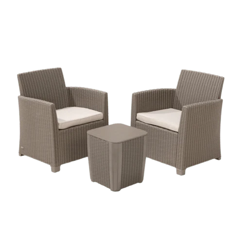 Keter Mia Balcony Set - Cappuccino