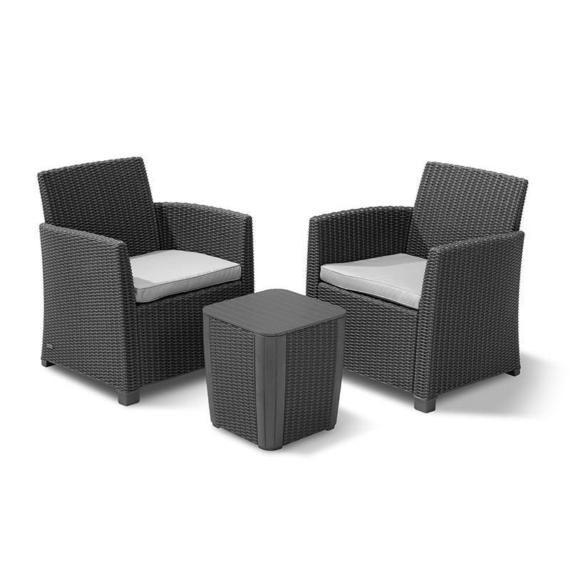 Keter Mia Balcony Set - Graphite - Image 15