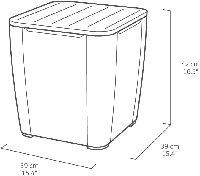 Keter Mia Balcony Set - Graphite - Image 5