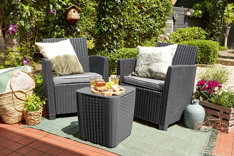 Keter Mia Balcony Set - Graphite - Image 6