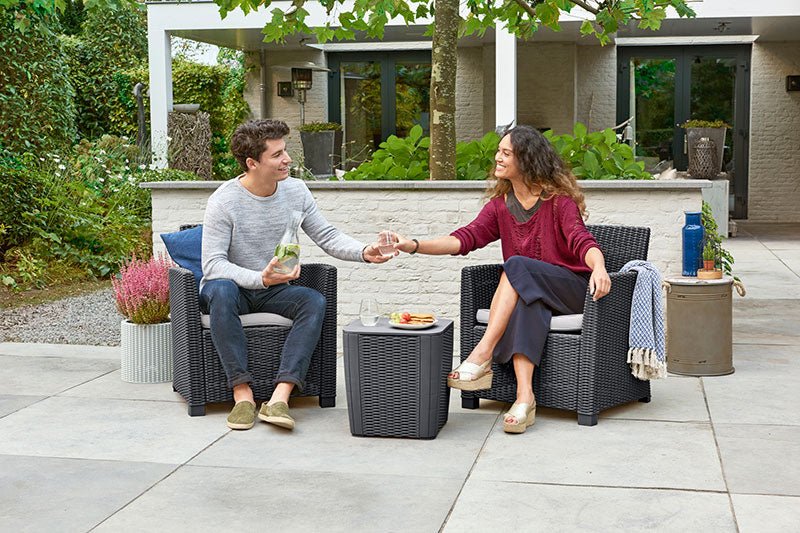 Keter Mia Balcony Set - Graphite - Image 7