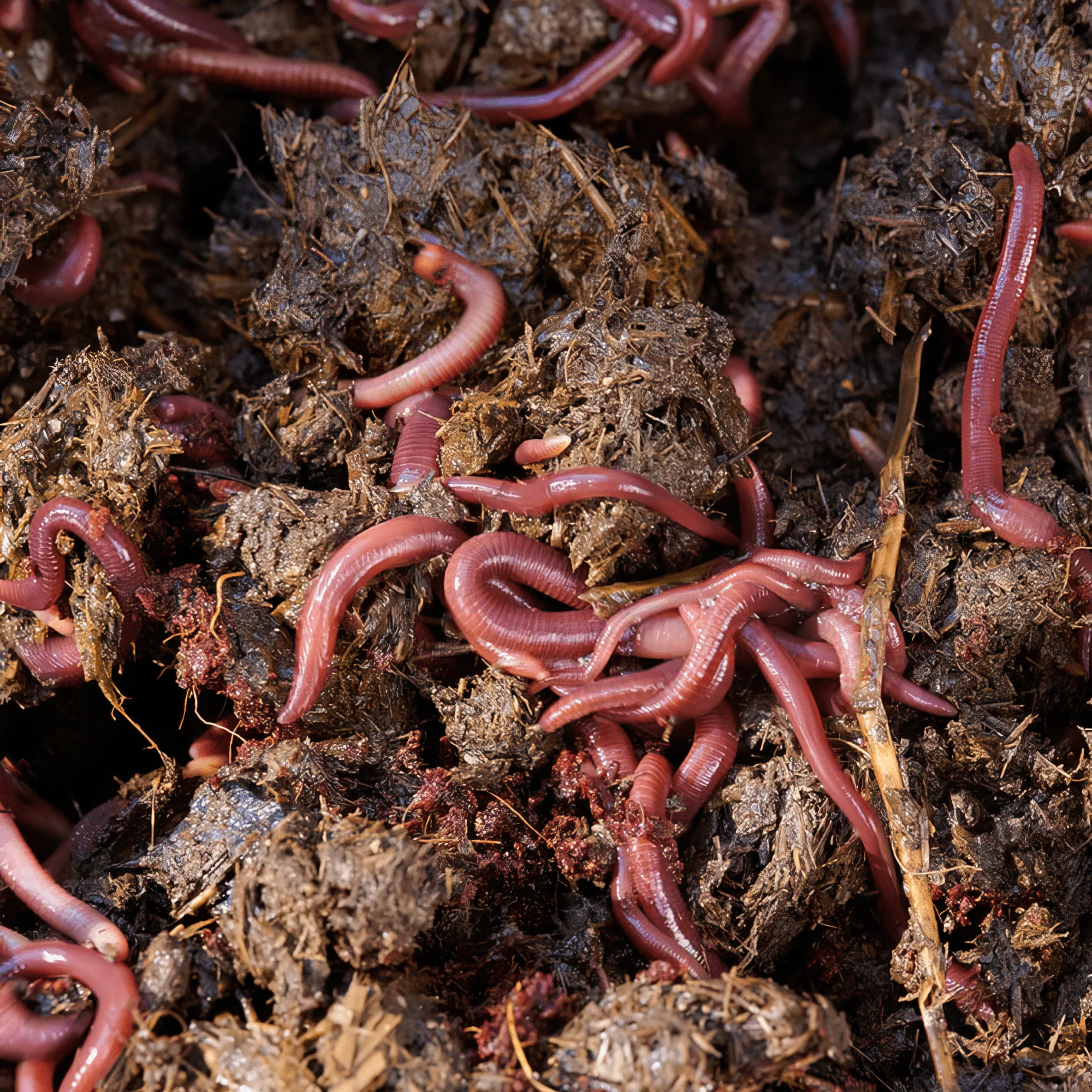 MINI 3 Tier Worm Farm (Black) With 500 worms - Image 4