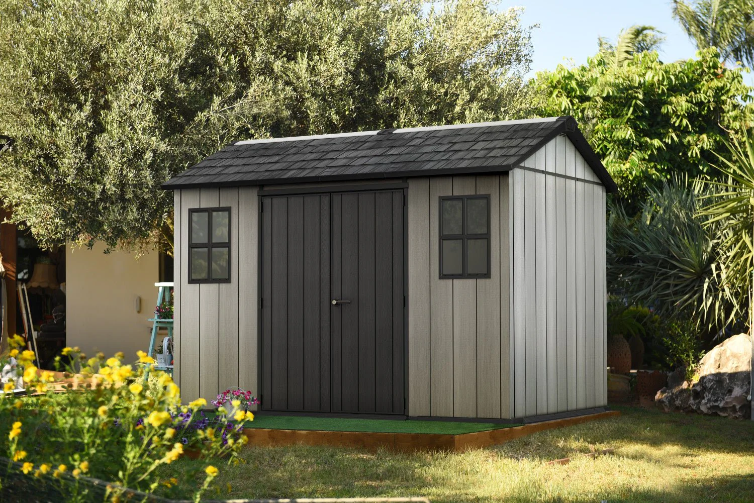 Keter Oakland Garden Shed 1175 (3.5 x 2.3m) - Image 5