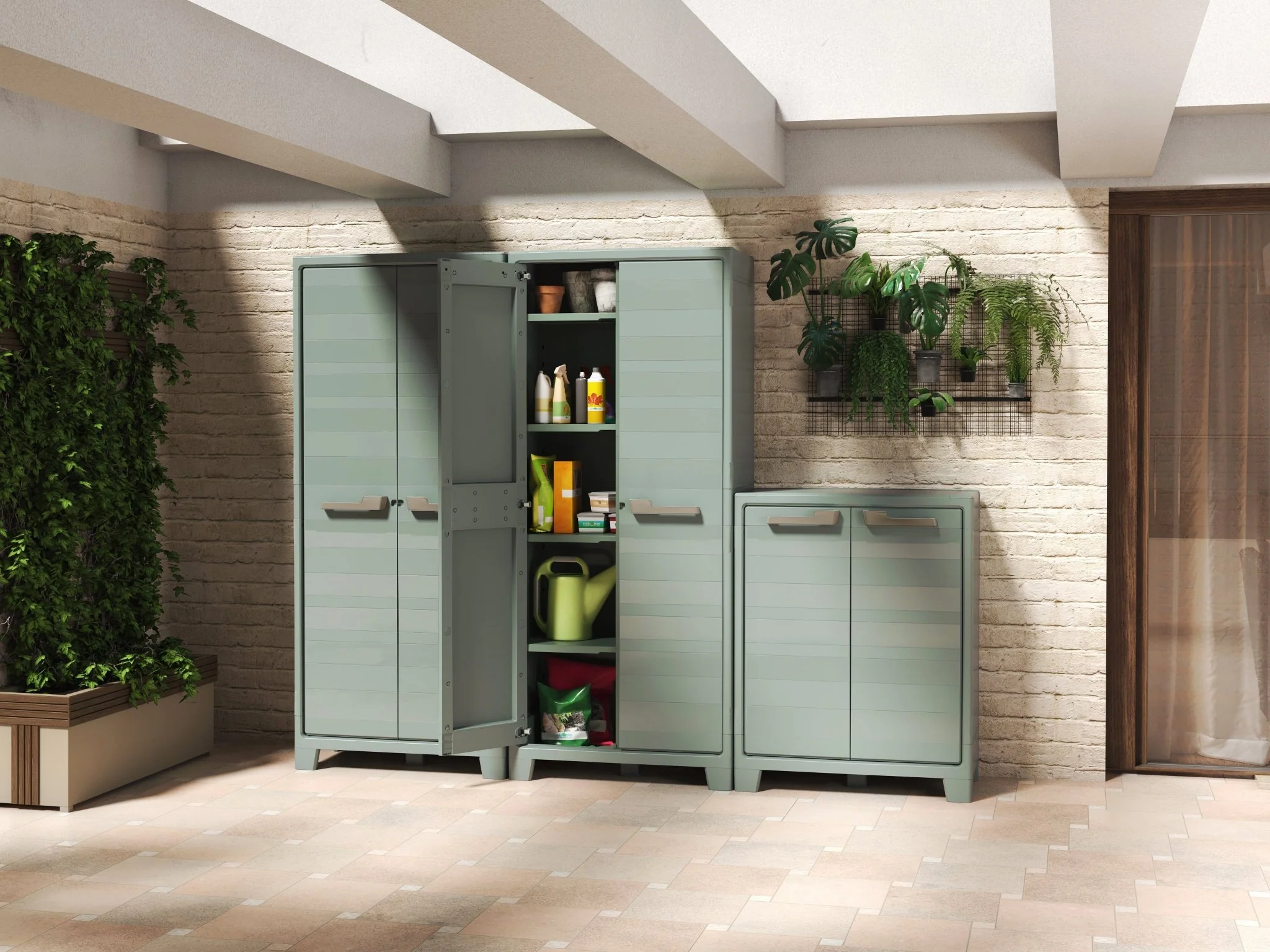 PRE ORDER: APR. - Keter Planet Multi Purpose Cabinet - 2 Pack - Image 6