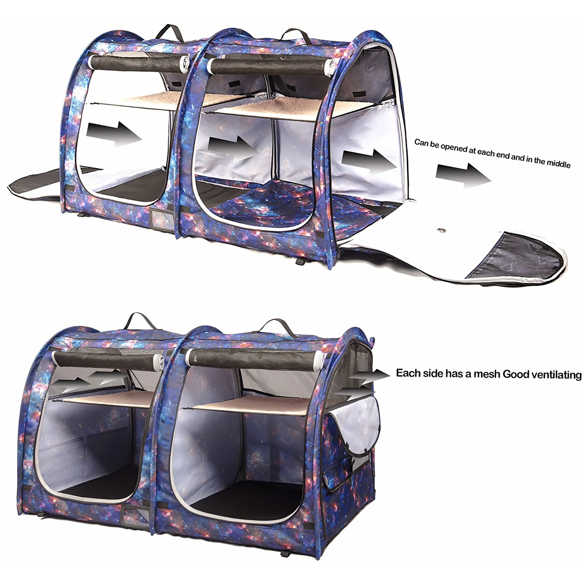 Pop Up House For Small Pets - Starry - Image 3