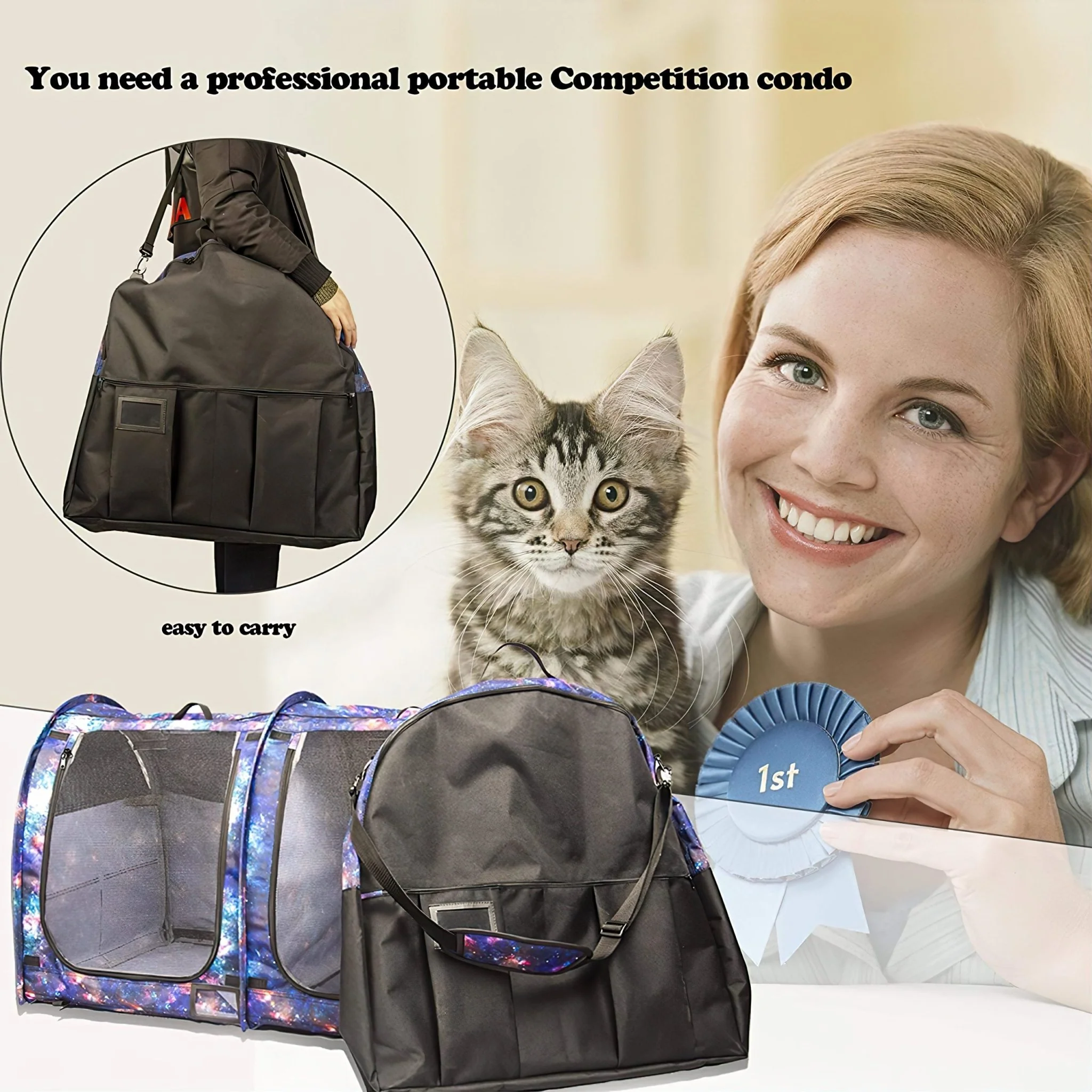 Pop Up House For Small Pets - Starry - Image 5