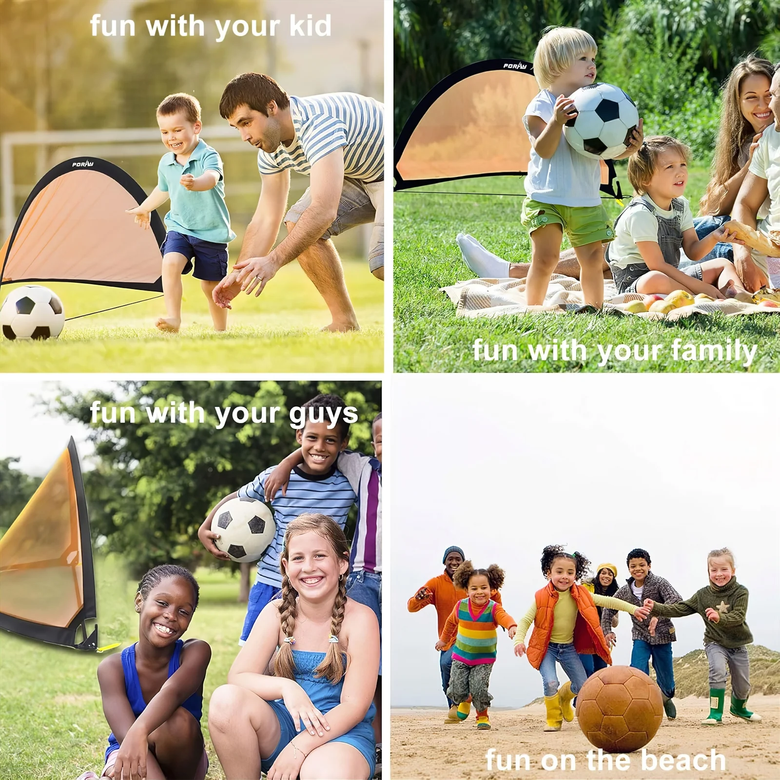 Pop up Soccer Goal Set - Arch - Image 3