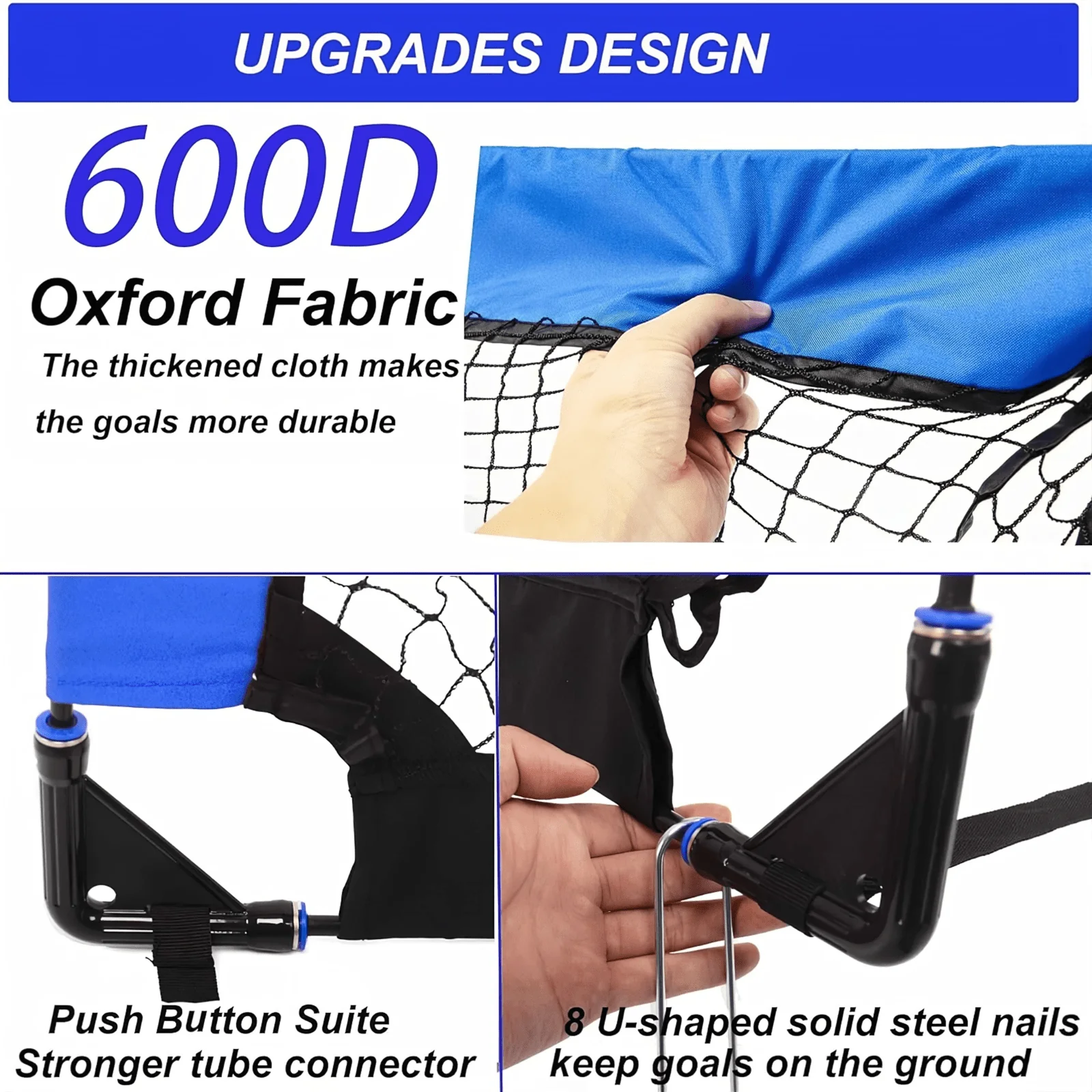 Pop up Soccer Goal Set - Square - Image 3