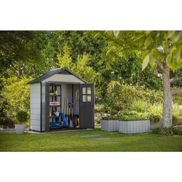 Keter Oakland Garden Shed 754 (2.1 x 1.2m) - Image 5