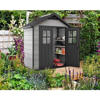 Keter Oakland Garden Shed 754 (2.1 x 1.2m) - Image 6