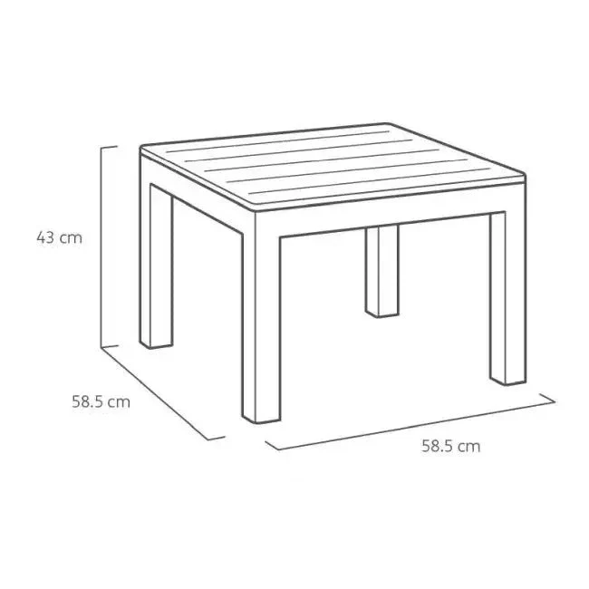 Keter Claire 4 Seater Set - Image 13