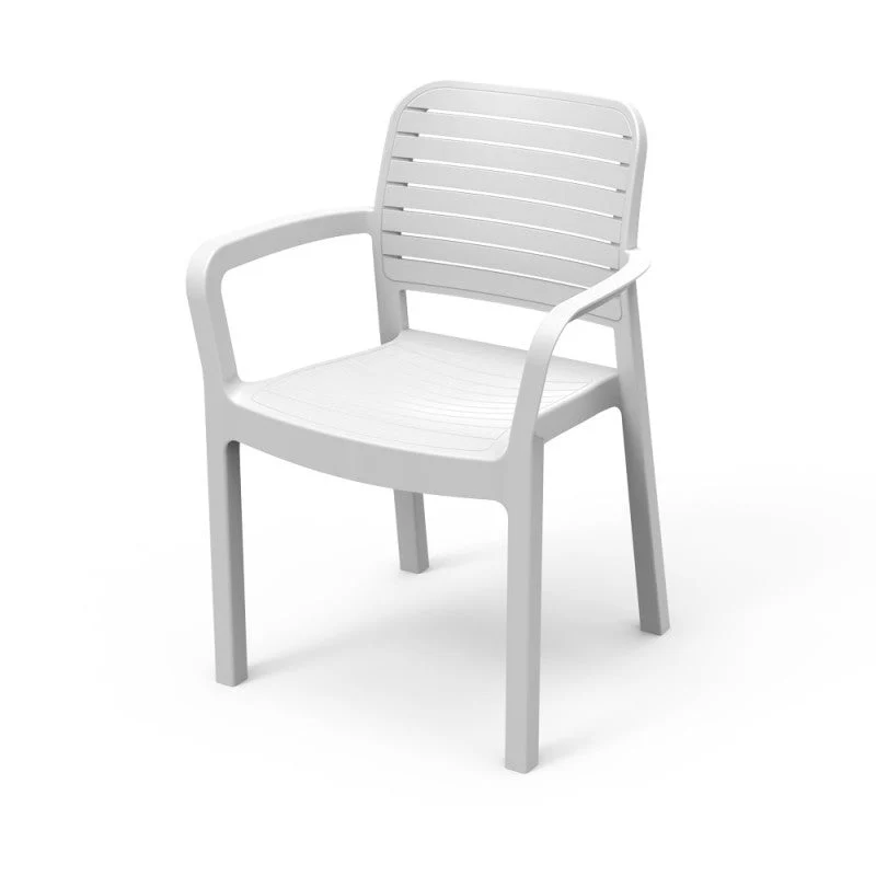 Keter Futura Chloe Dining Set- White - Image 10