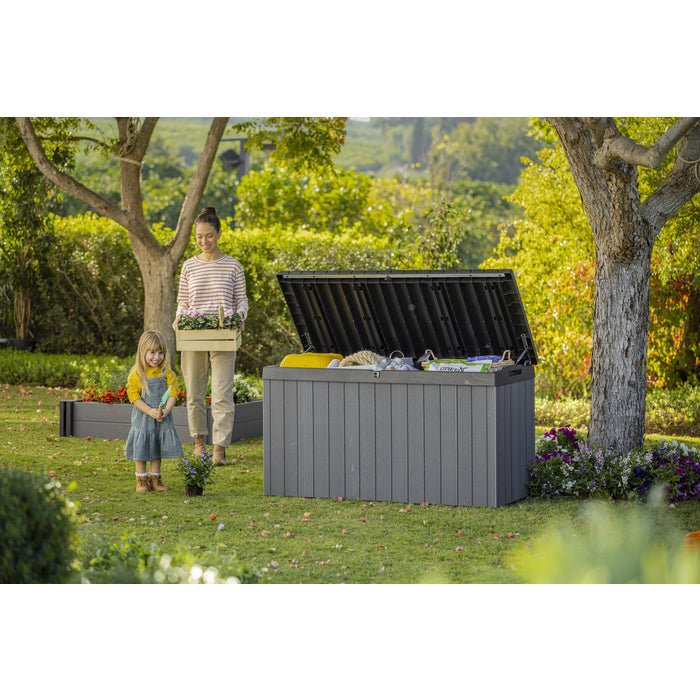 PRE ORDER: MAY - Keter Darwin 570L Storage Box - Grey - Image 10