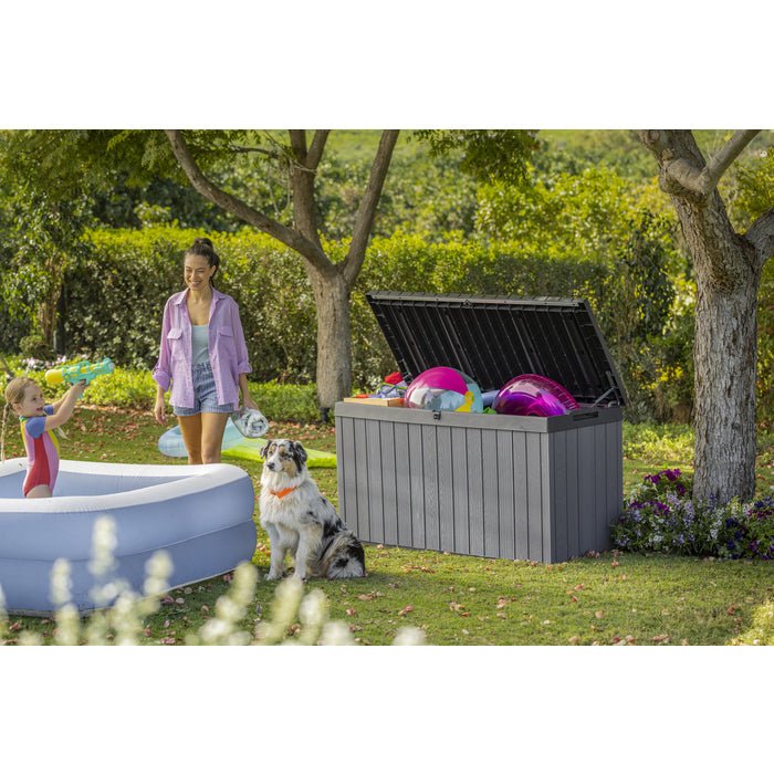 PRE ORDER: MAY - Keter Darwin 570L Storage Box - Grey - Image 11