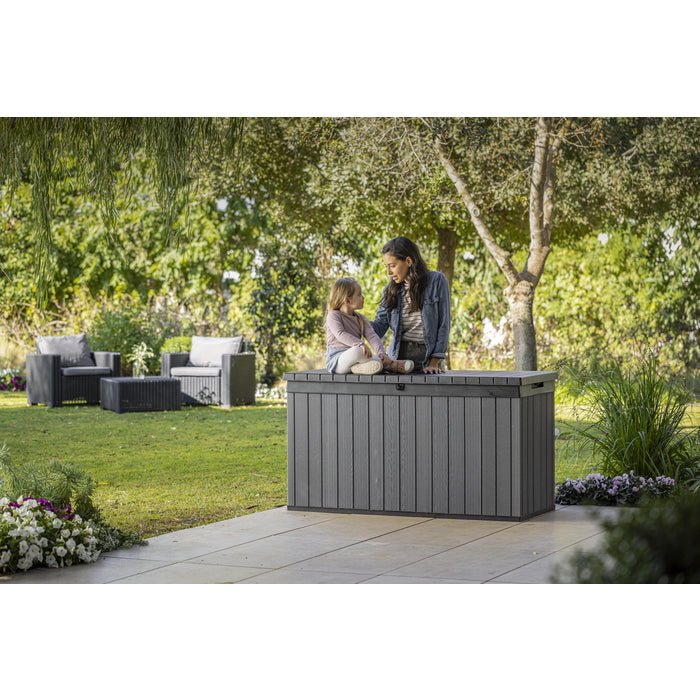 PRE ORDER: MAY - Keter Darwin 570L Storage Box - Grey - Image 12