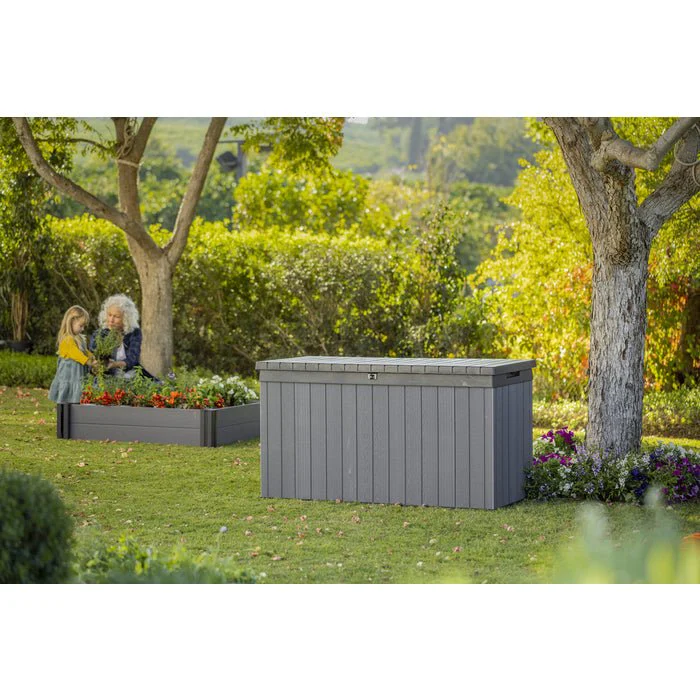 PRE ORDER: MAY - Keter Darwin 570L Storage Box - Grey - Image 9