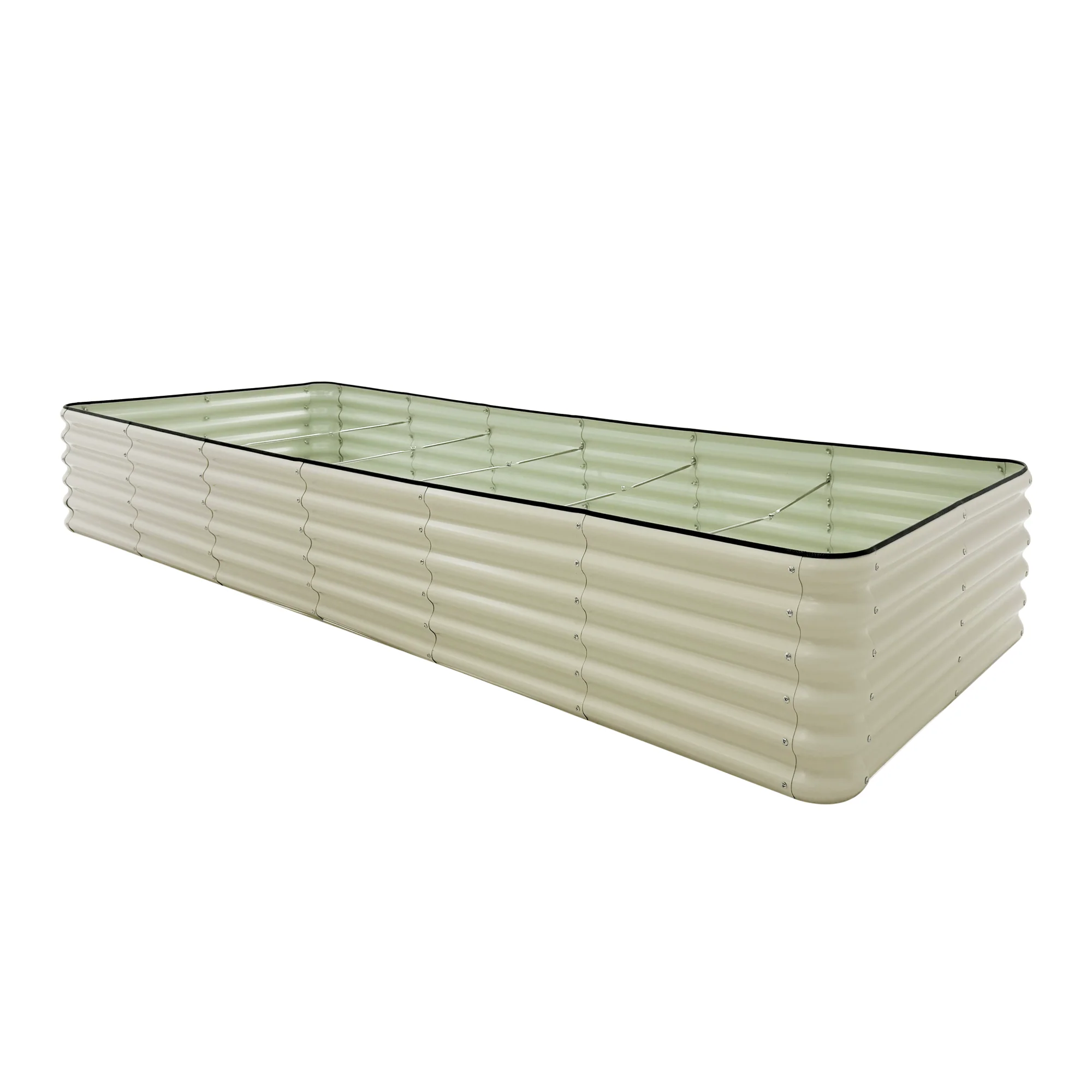 Raised Garden Bed (Height 43cm) with 3m Net Tunnel - Image 4
