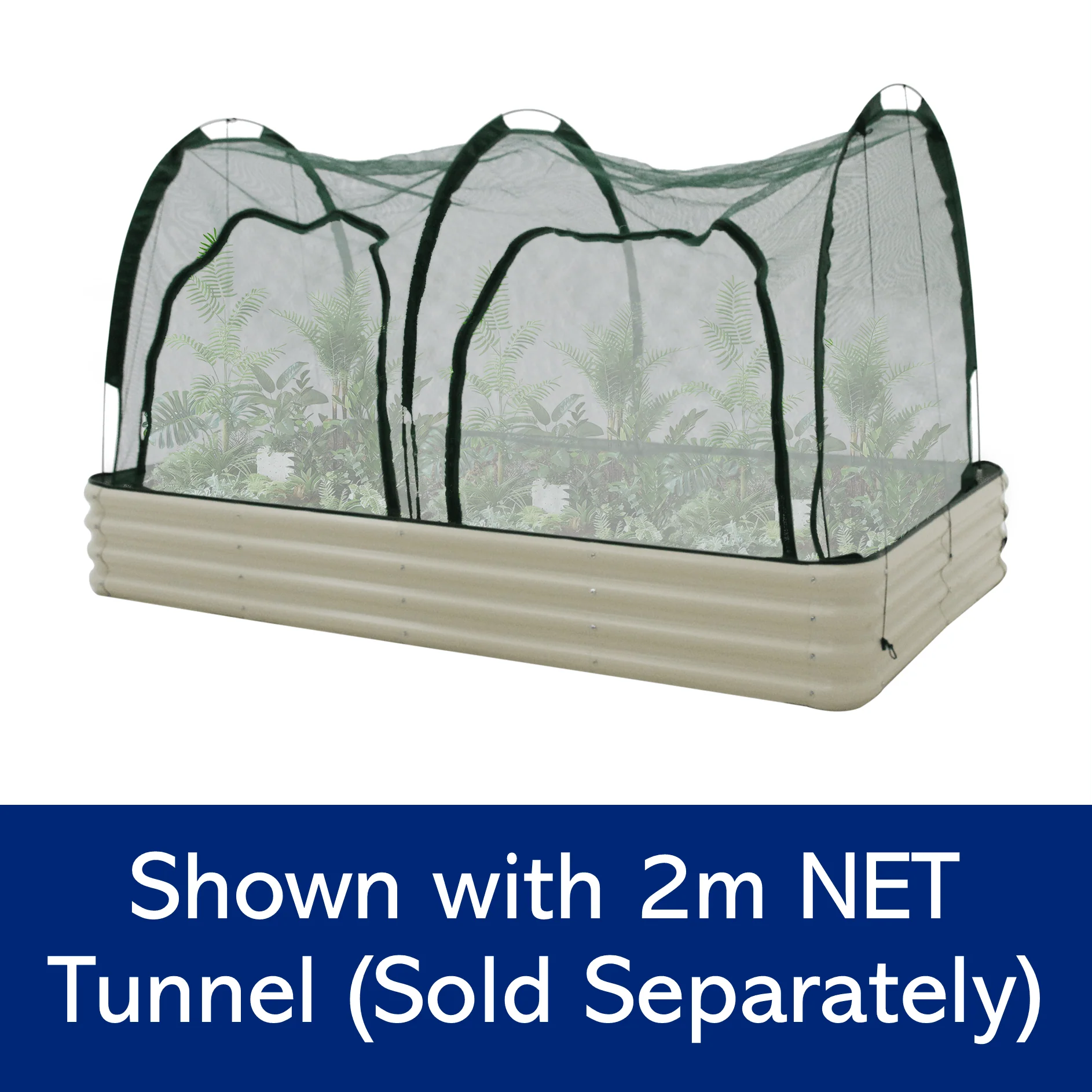 Raised Garden Bed - W207 x D107 x H29cm - Image 3