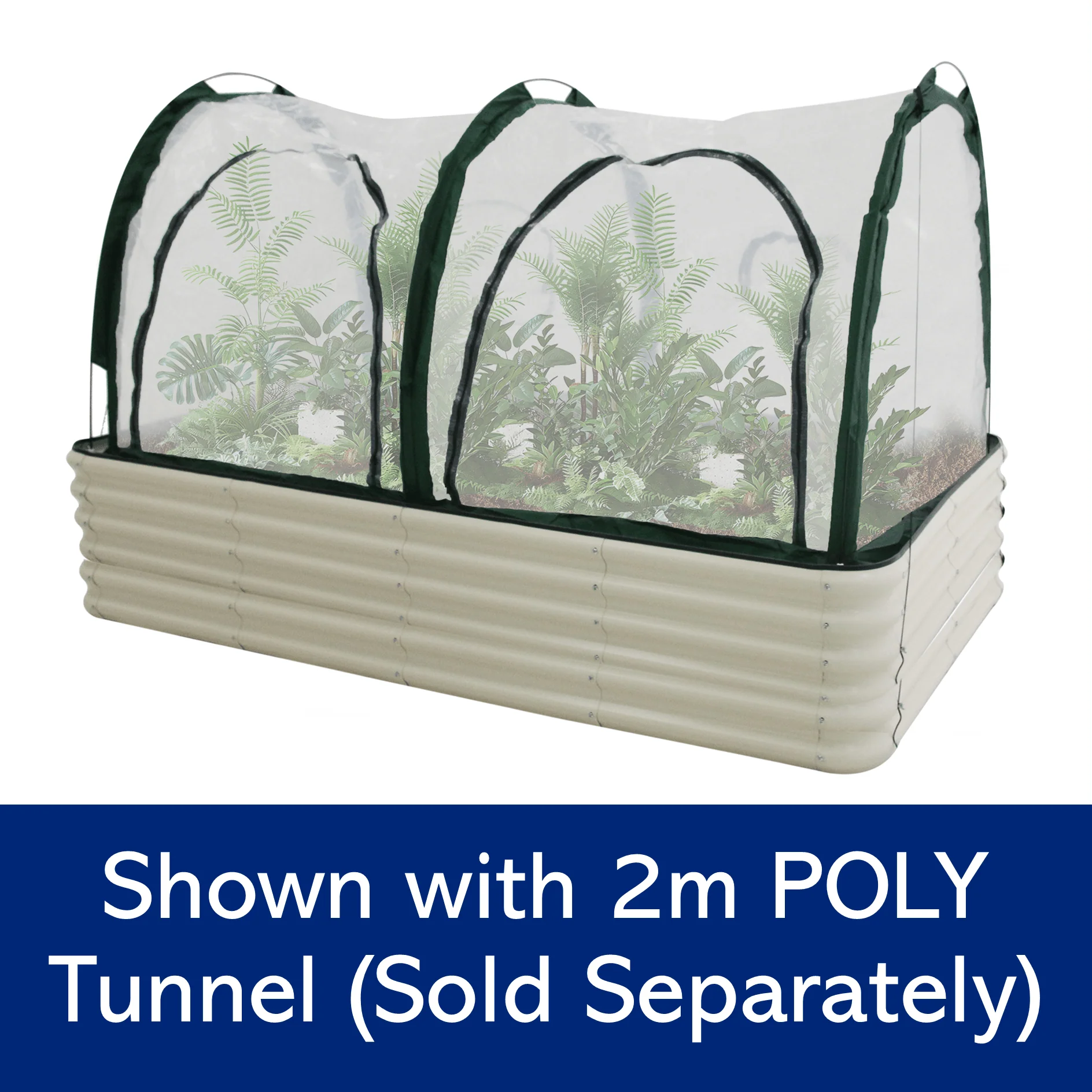 Raised Garden Bed - W207 x D107 x H43cm - Image 4