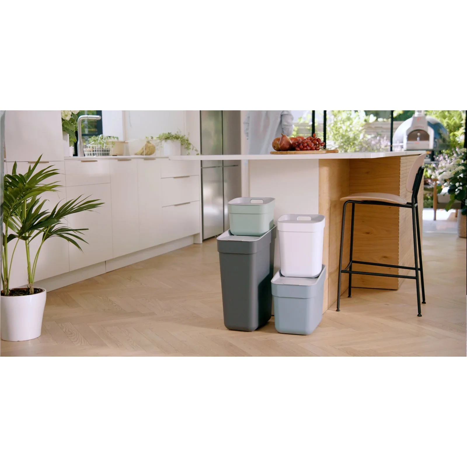 Ready To Collect Waste Separation 4 Pack - Green - Image 13