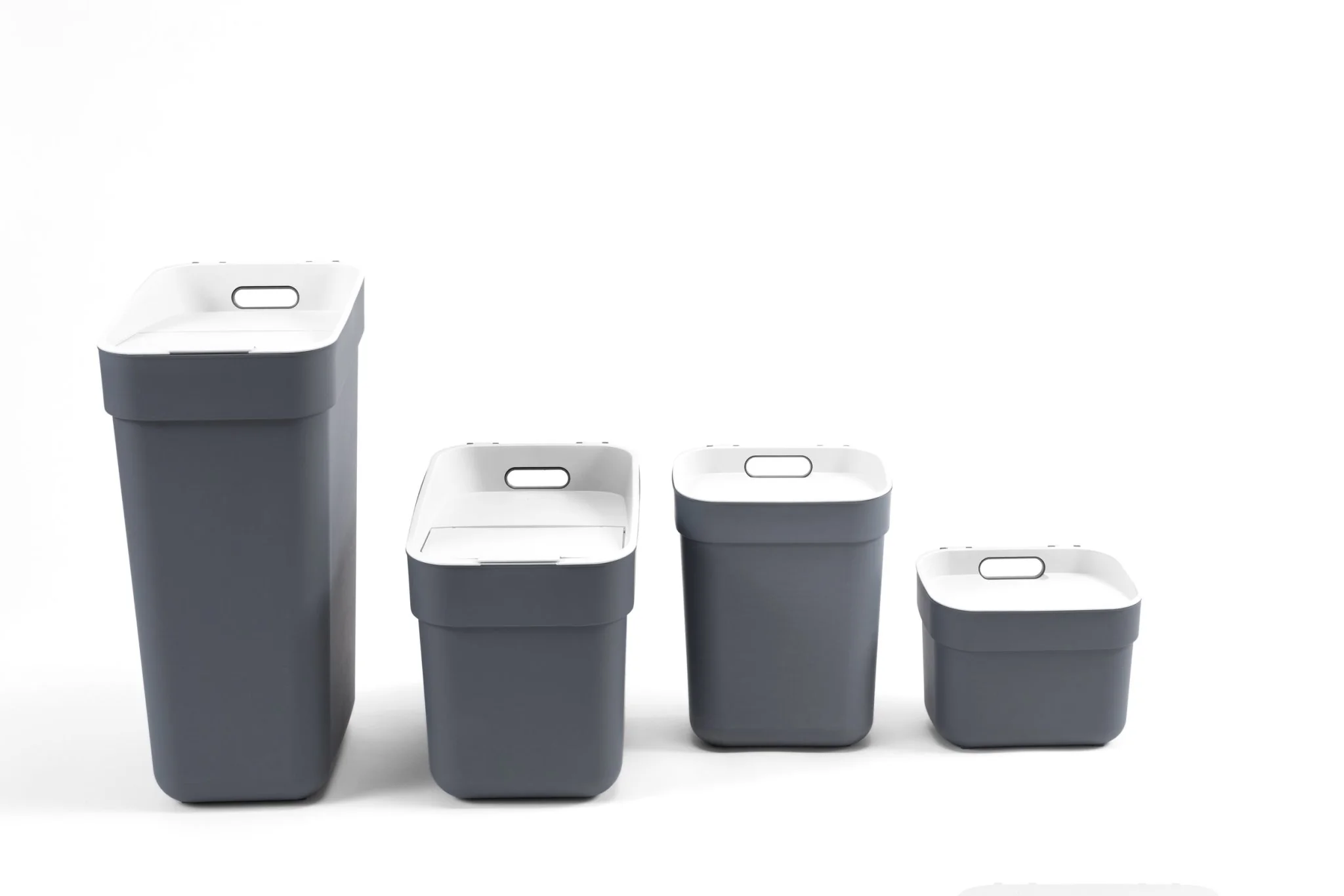 5L Ready to Collect Waste Separation Bin - Dark Grey - Image 9