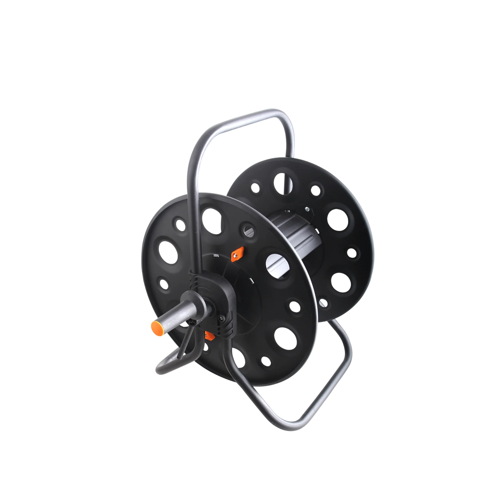 Short Metal Hose Reel Cart