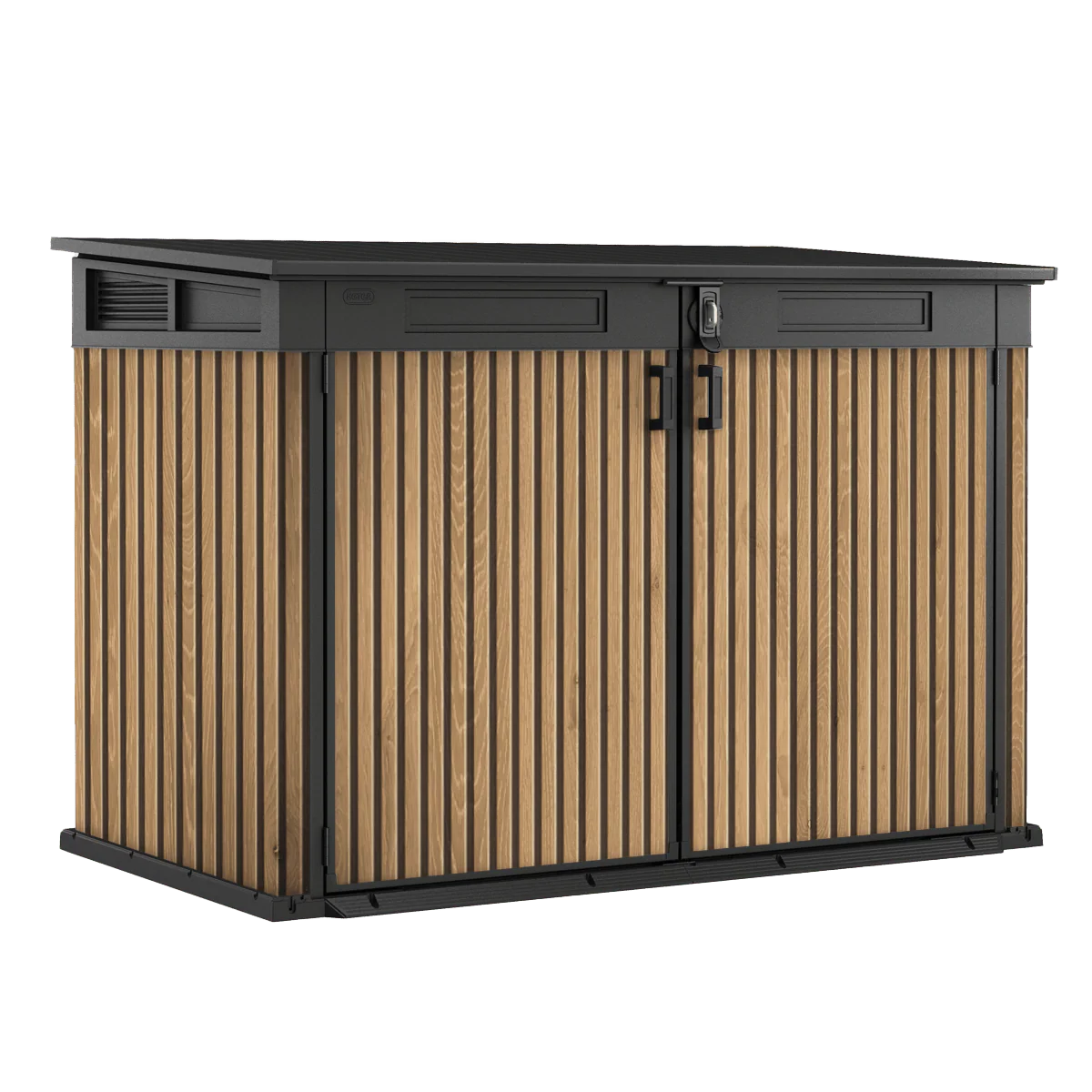 Keter Signature Horizontal Shed - Venetian Brown 2020L - Image 12