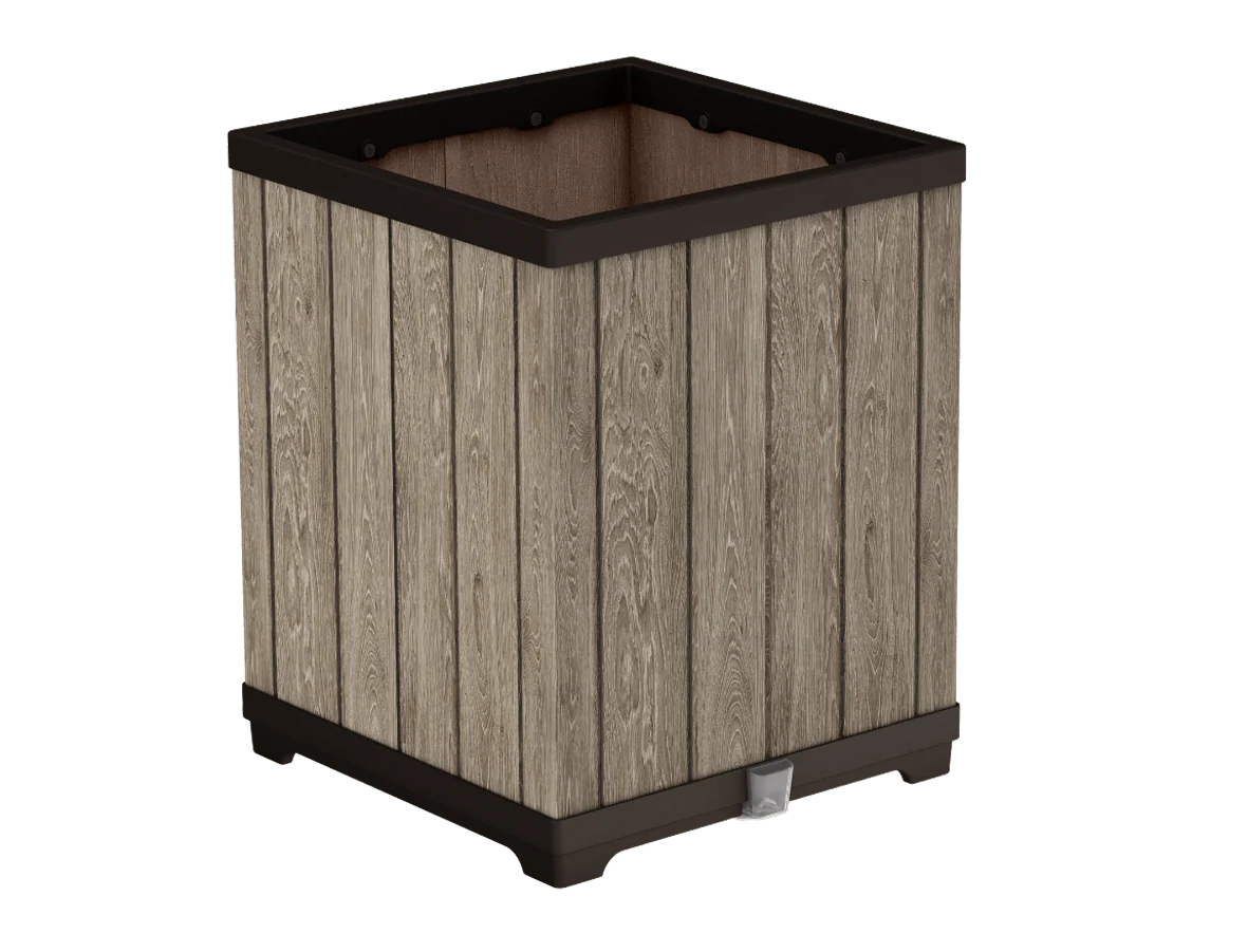 Keter Signature Tall Planter- Ashwood Look