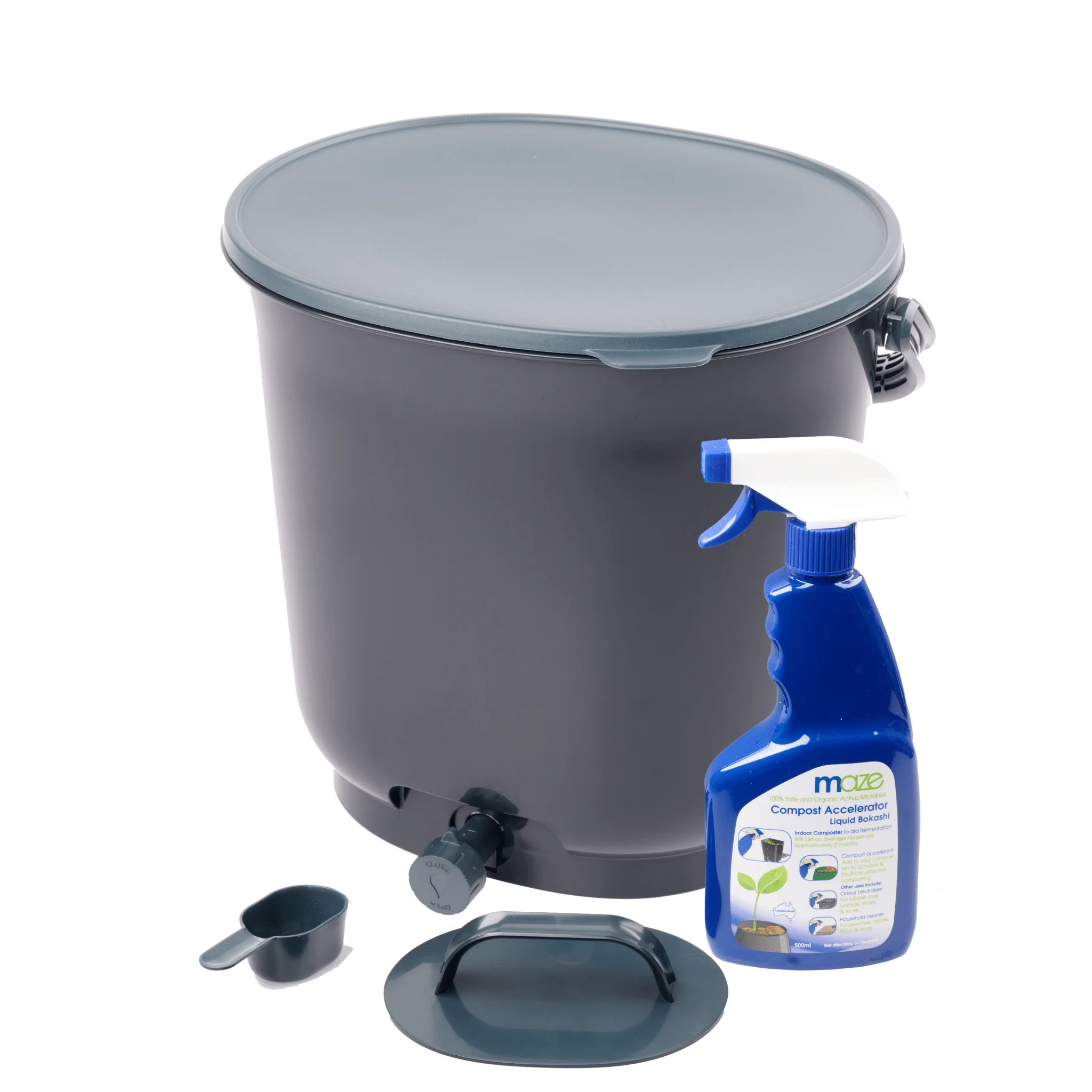 Skaza 15.3L Bokashi Organko Essential - Black