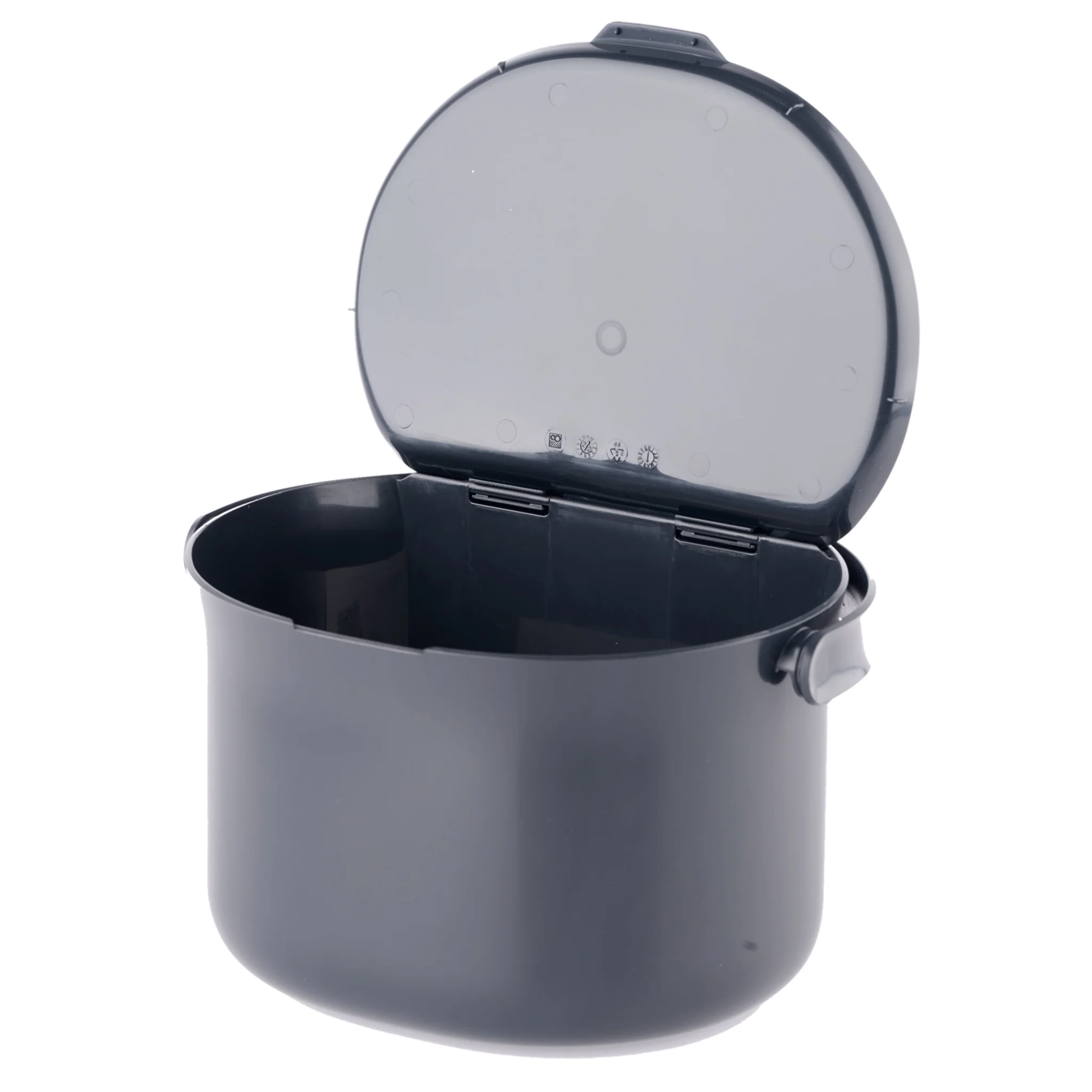 Skaza 3.3L Organko Compost Caddy - Pack of 2 - Black - Image 4
