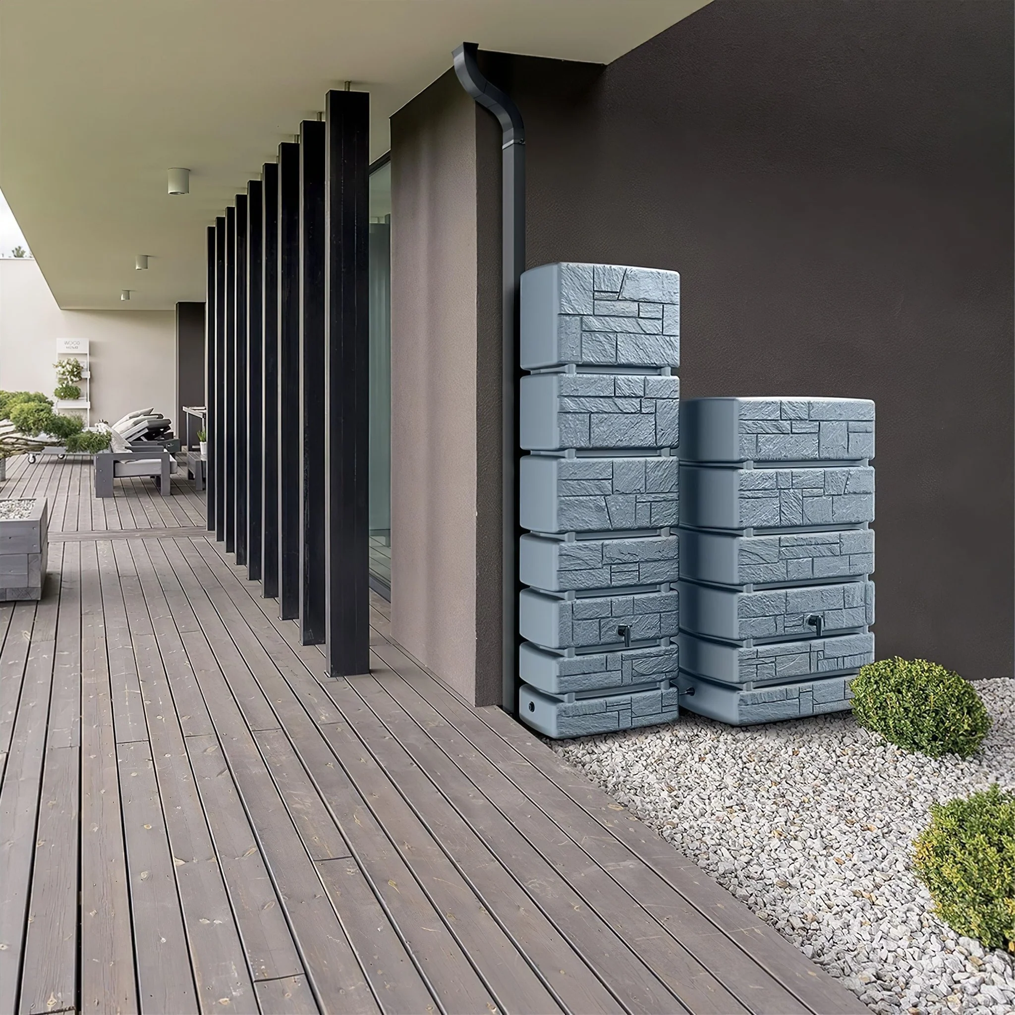 STONE TOWER 500L Rainwater Tank - Image 4
