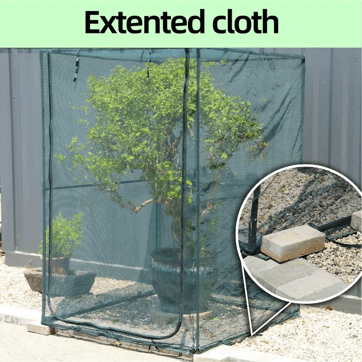 TALL NET Crop Protection Cage - 1.25m2 x 1.8m High - Image 6