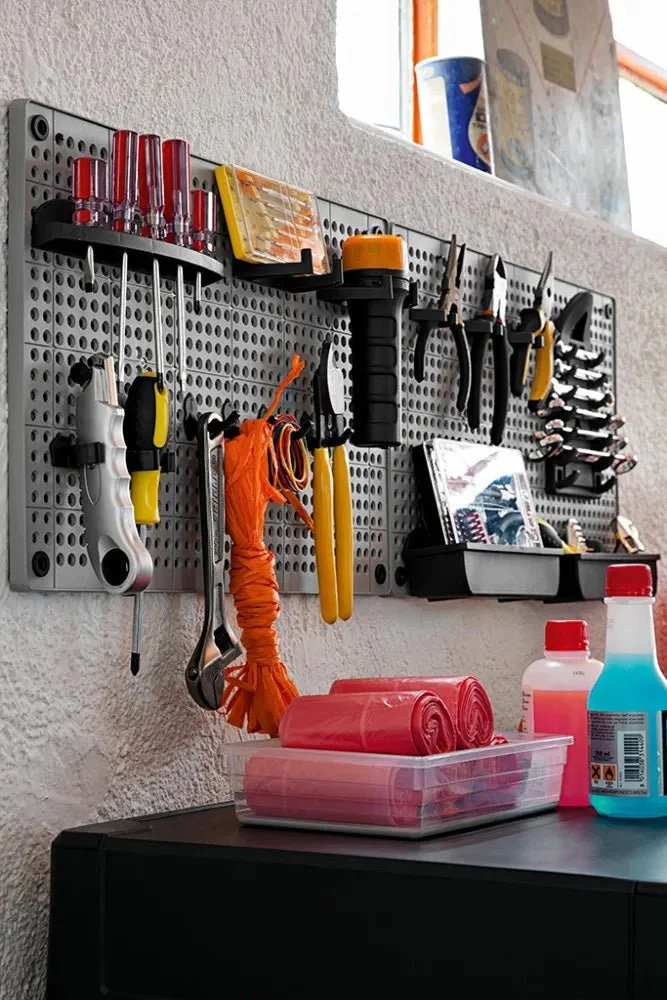 Keter Tool Organizer Pegboard - Image 10