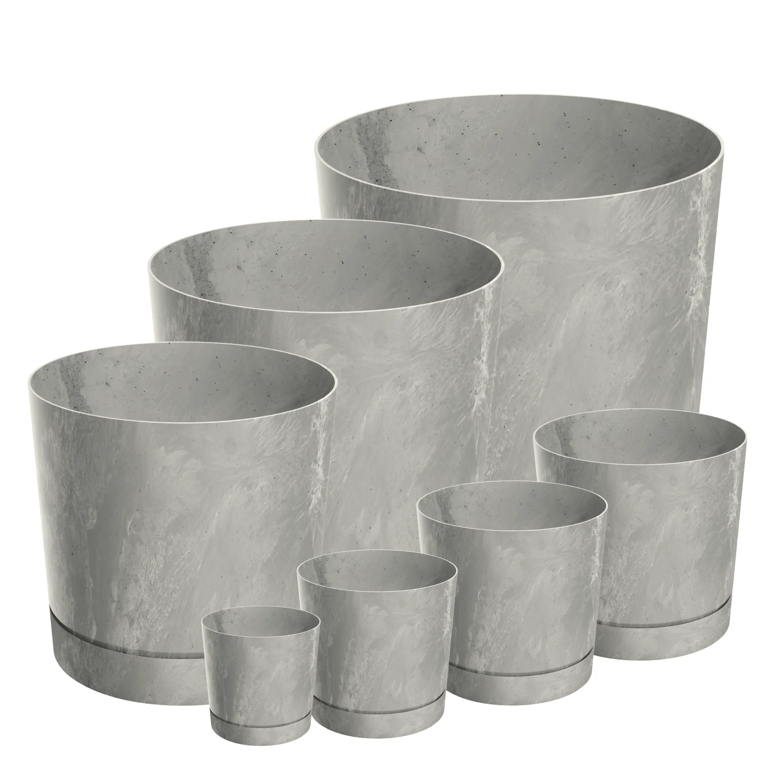 Tubo P Planter - Beton Concrete