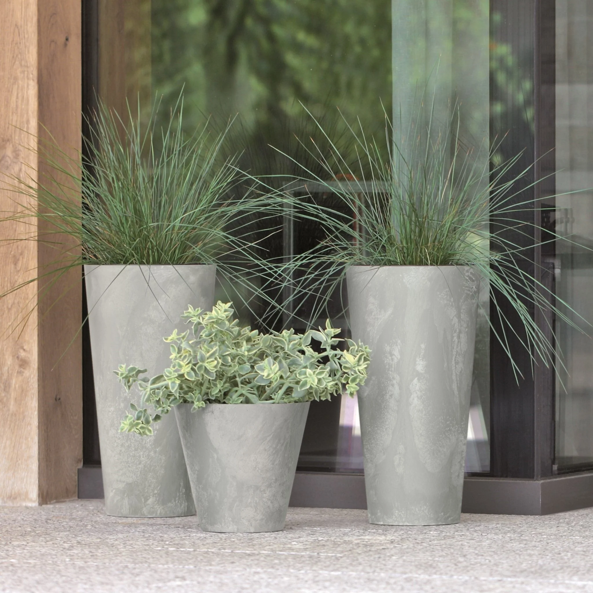 Tubus Slim Beton Planter - Image 9