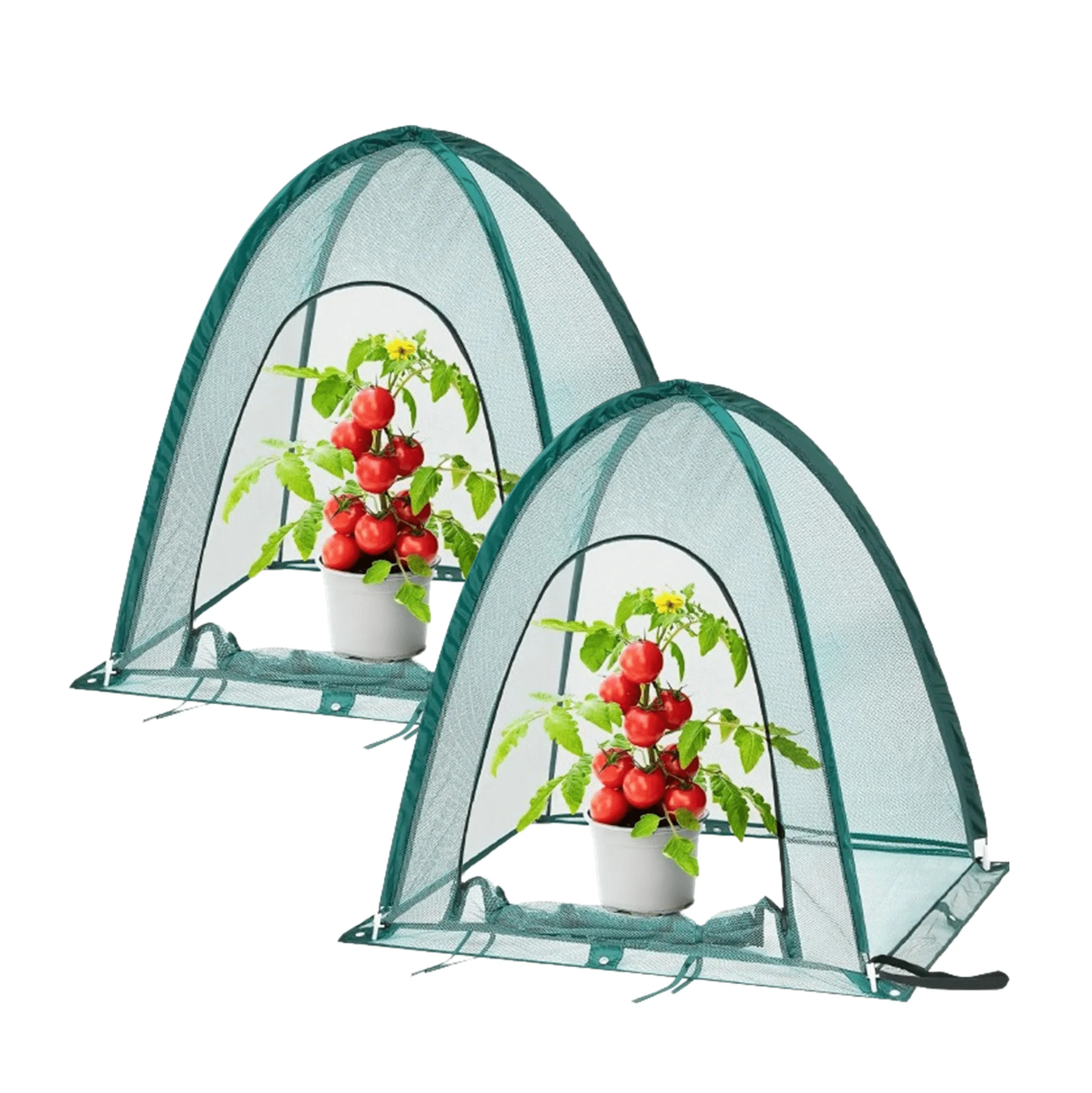 Twin Pack NET Garden Covers - 0.92m2 x 1m High