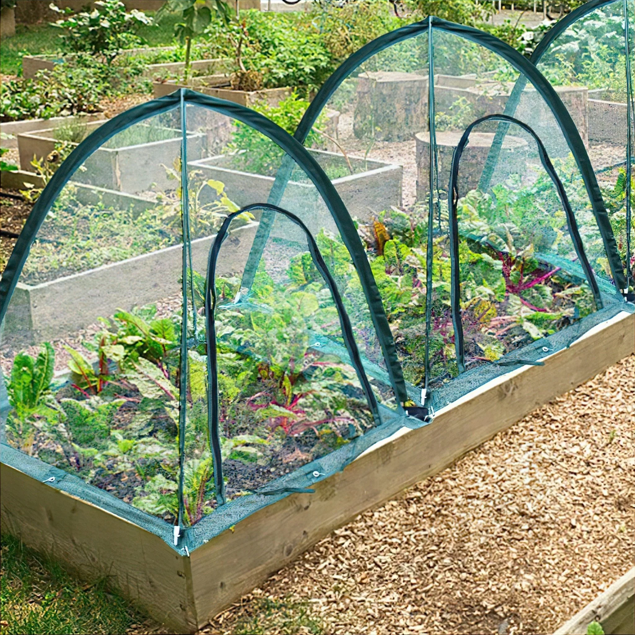 Twin Pack NET Garden Covers - 0.92m2 x 1m High - Image 10