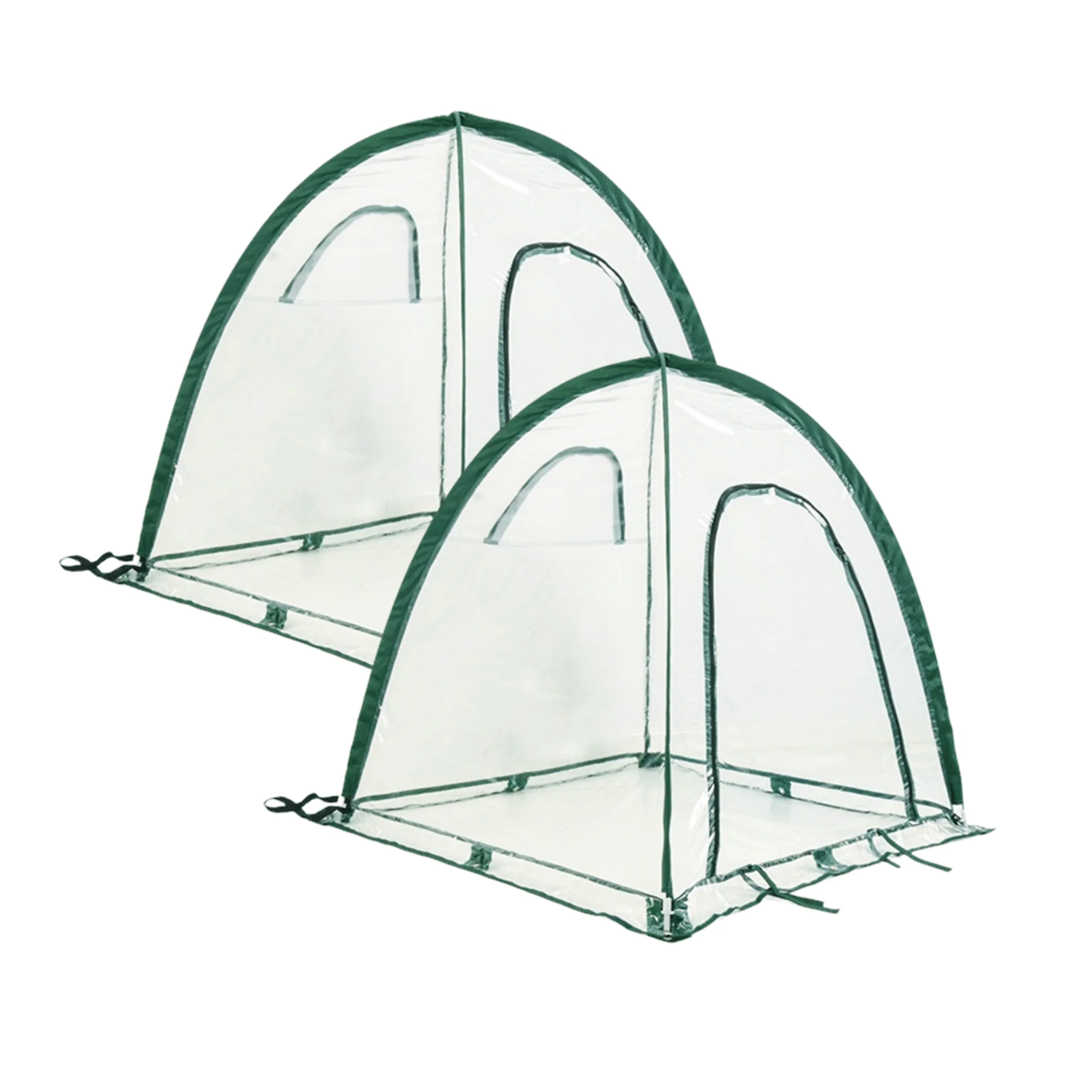 Twin Pack POLY Garden Covers - 0.92m2 x 1m High - Image 2
